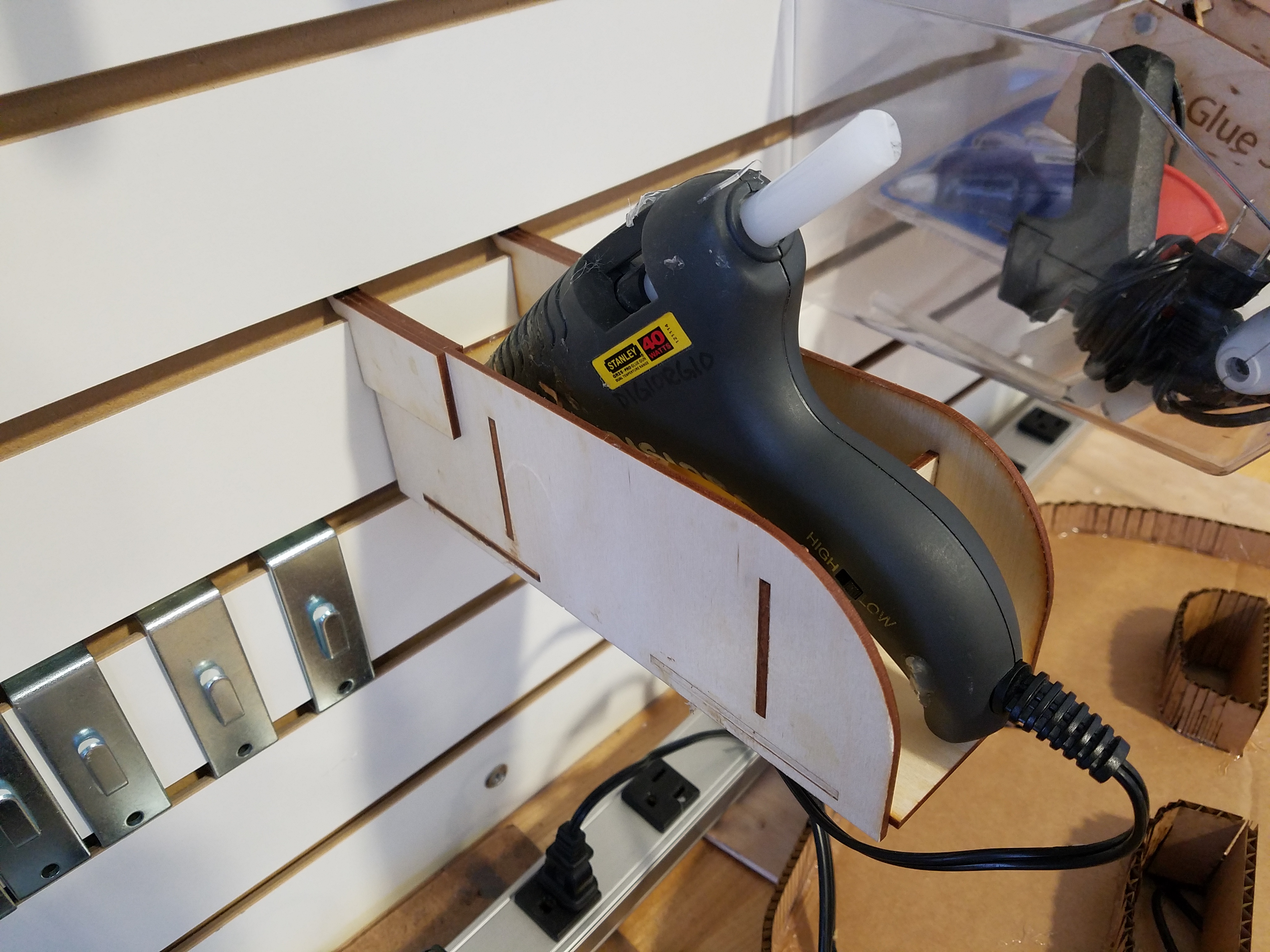 Hot Glue Gun Holder